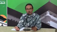 Sekretaris Gugus Tugas Percepatan Penanggulangan Covid-19 Jawa Barat Daud Achmad. (Liputan6.com/Huyogo Simbolon)