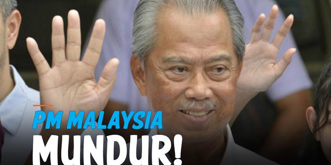 VIDEO: PM Malaysia Muhyiddin Yasin Mundur, Dianggap Gagal Tangani Covid-19