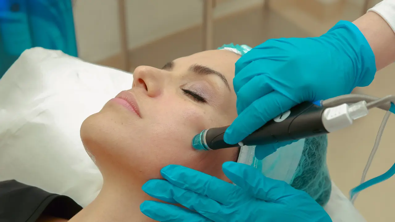 Berbagai alat facial untuk perawatan wajah