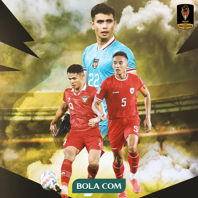 Ilustrasi - Nadeo Argawinata Dikelilingi Dimas Drajad dan Rizky Rido