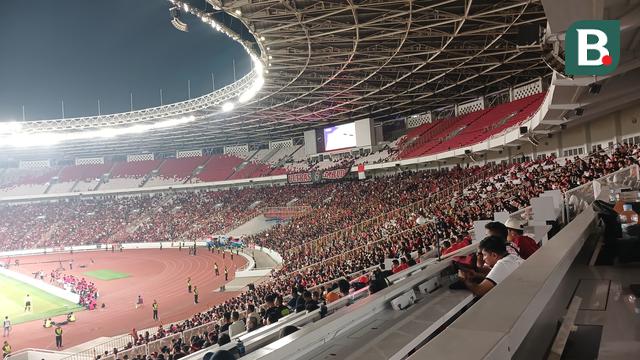 Aksi Suporter Timnas Indonesia Vs Brunei Darussalam di Kualifikasi Piala Dunia 2026