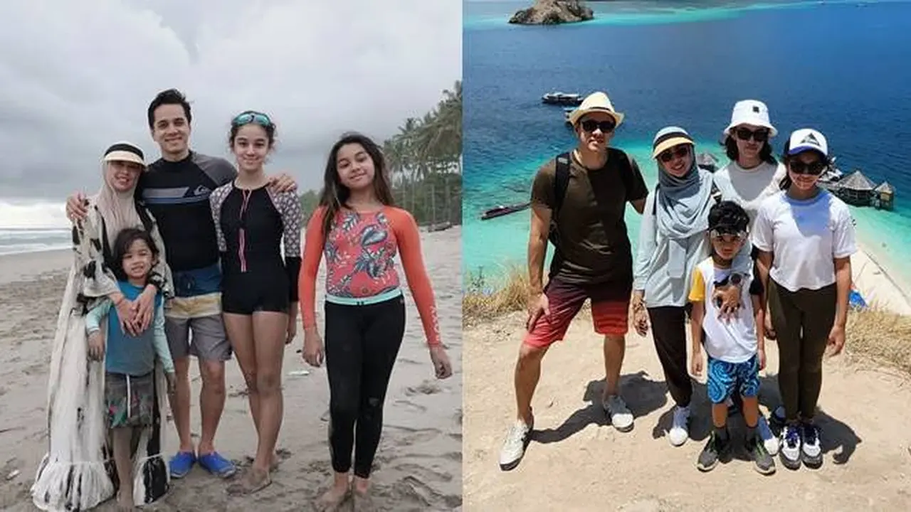 7 Potret Seru Rionaldo Stokhorst dengan Keluarga Saat Jalani Liburan Bareng