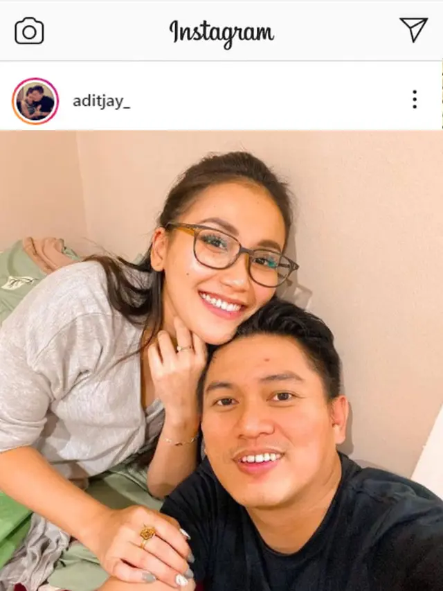 Ayu Ting Ting dan Adit Jayusman (Instagram/@aditjay_)