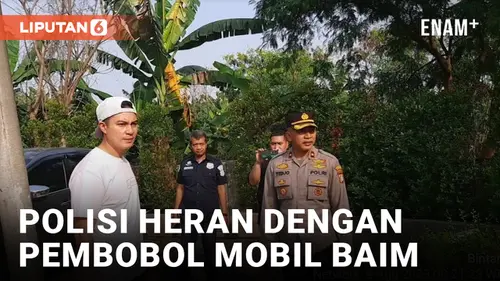 VIDEO: Mobil Baim Wong Dibobol, Polisi Heran Pencuri Cuma Ambil Kotak P3K