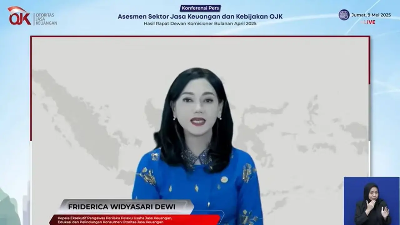 Kepala Eksekutif Pengawas Perilaku Pelaku Usaha Jasa Keuangan, Edukasi, dan Pelindungan Konsumen OJK, Friderica Widyasari Dewi. Foto: Youtube