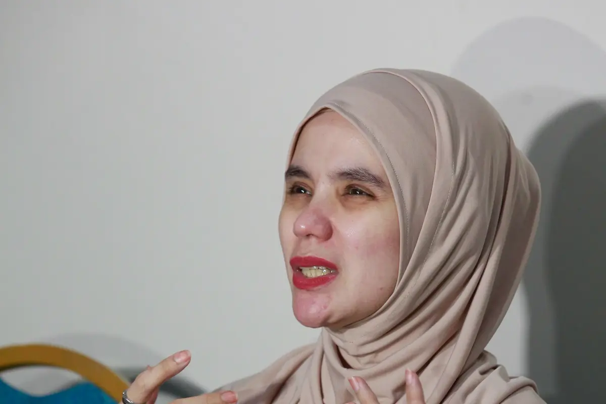 Aldila Jelita istri Indra Bekti (Foto: KapanLagi.com/Muhammad Akrom Sukarya)