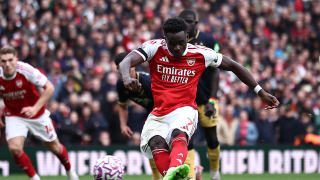 Arsenal Vs West Ham United, Bukayo Saka