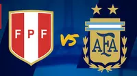 Laga Persahabatan Internasional: Peru vs Argentina. (Bola.com/Dody Iryawan)