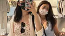 Ini momen Rachel dan Jennifer, nama Amerika Yunjin saat ngumpul bareng. [Instagram.com/rachel.huh]