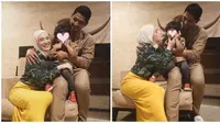 Potret Manis Arya Saloka dan Putri Anne saat Lebaran. (Sumber: Instagram/arya.saloka/anneofficial1990)