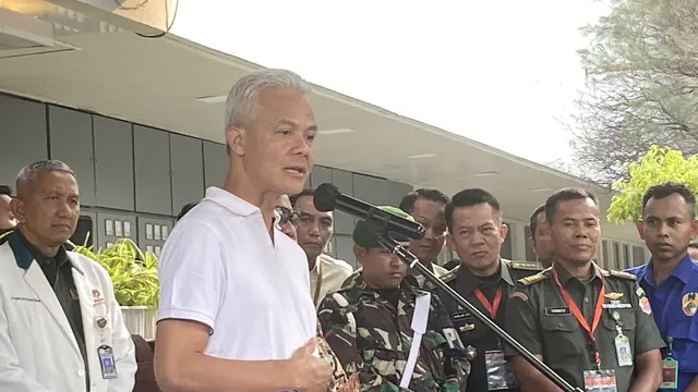 Ganjar Pranowo dan Mahfud Md Rampung Tes Kesehatan di RSPAD Gatot Soebroto