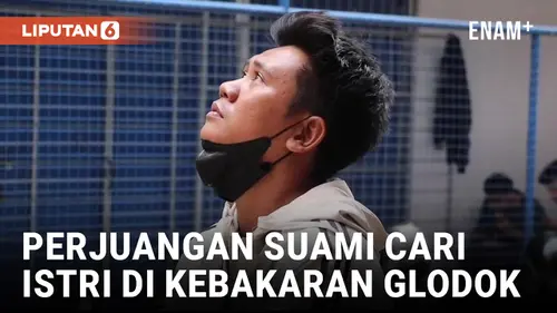 VIDEO: Sudah Seminggu, Seorang Suami Masih Cari Istrinya yang Jadi Korban Kebakaran Glodok Plaza