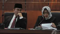 Dewan Kehormatan Penyelenggara Pemilu memutuskan 4 orang diberhentikan sebagai penyelenggara pemilu, Jakarta, Selasa (11/11/2014) (Liputan6.com/Herman Zakharia)