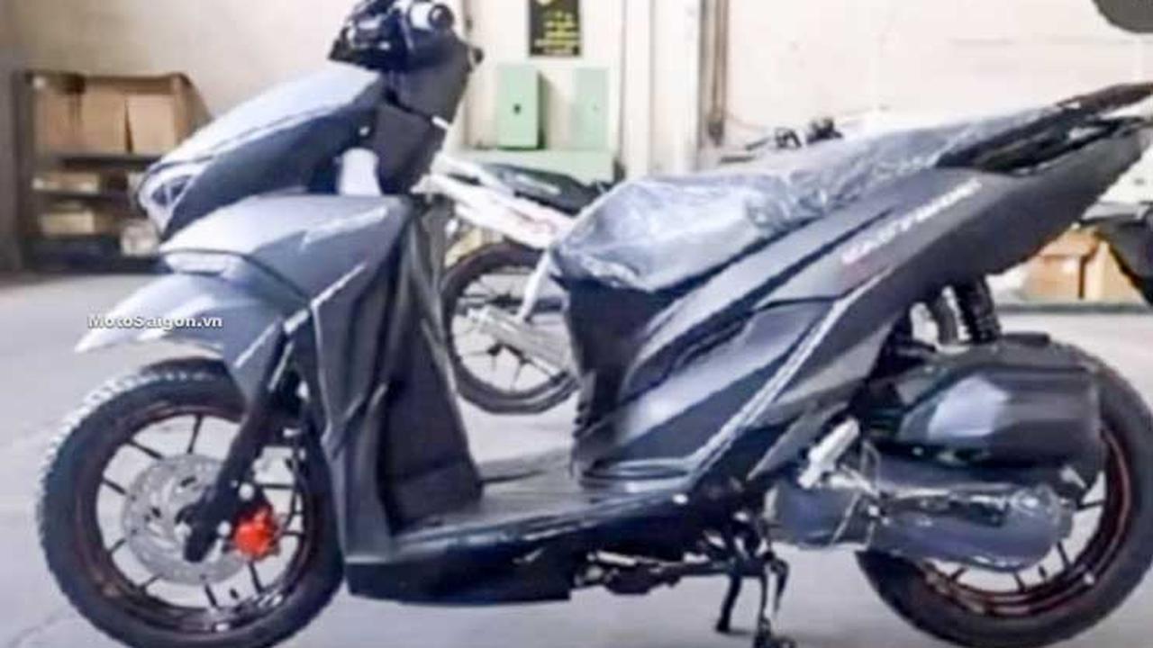 Bentuk samping Honda Vario 160 (motosaigon)