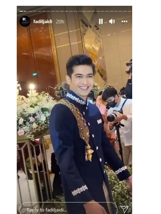 Resepsi Ria Ricis dan Teuku Ryan (Sumber: Instagram/fadiljaidi)