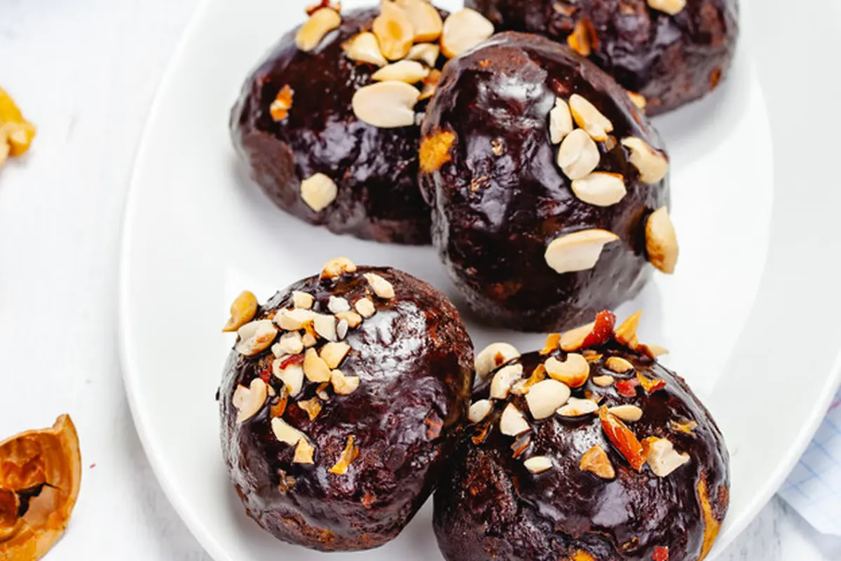kue coklat kacang