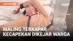 Kelelahan Dikejar Warga, Maling Kotak Amal di Magetan Terkapar di Depan Rumah Penduduk
