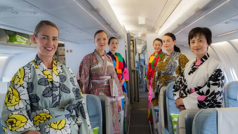 Finnair Kimono