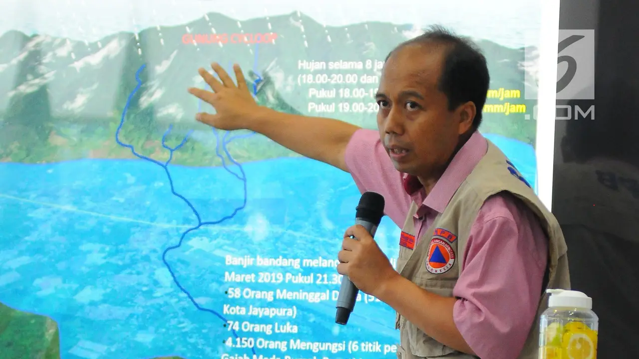 Kepala Pusat Data dan Informasi BNPB Sutopo Purwo Nugroho
