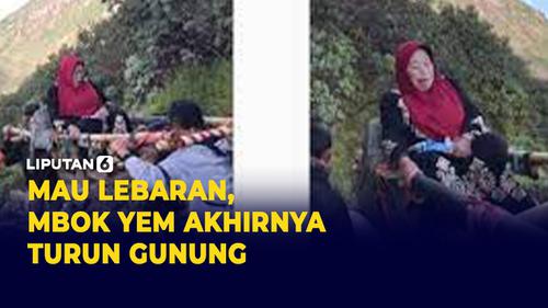 VIDEO: Mbok Yem Pemilik Warung Tertinggi di Indonesia "Turun Gunung"