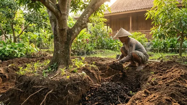 Memanfaatkan Kotoran Ayam untuk Kebun Rumahan