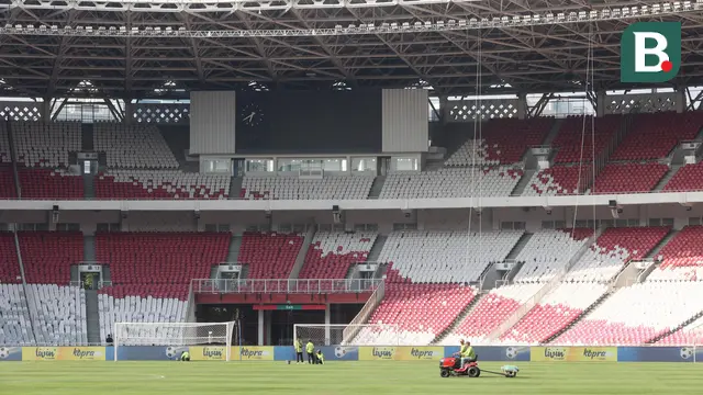 Foto: Jelang Laga Timnas Indonesia Vs Irak, Erick Thohir Inspeksi Kesiapan Stadion GBK