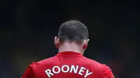 Kapten Manchester United, Wayne Rooney. (AFP/Adrian Dennis)