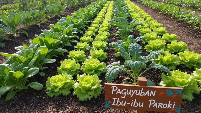 Ide Kebun Sayur untuk Paguyuban Ibu-ibu Paroki (AI)
