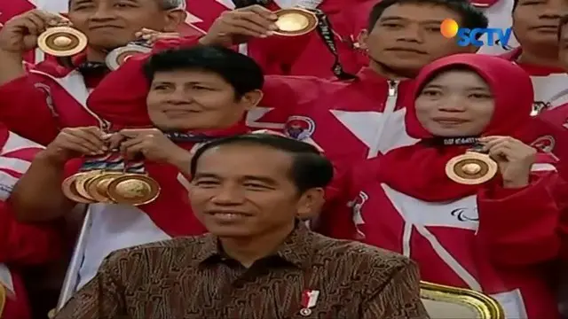  Jokowi juga membandingkan prestasi mereka dengan atlet normal di ajang Sea Games.