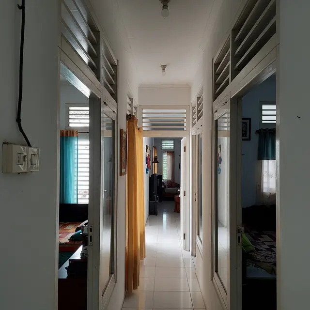 9 Desain Rumah Kecil 1 Lantai 3 Kamar dengan Ventilasi Lebar, Hunian Fungsional dan Sehat
