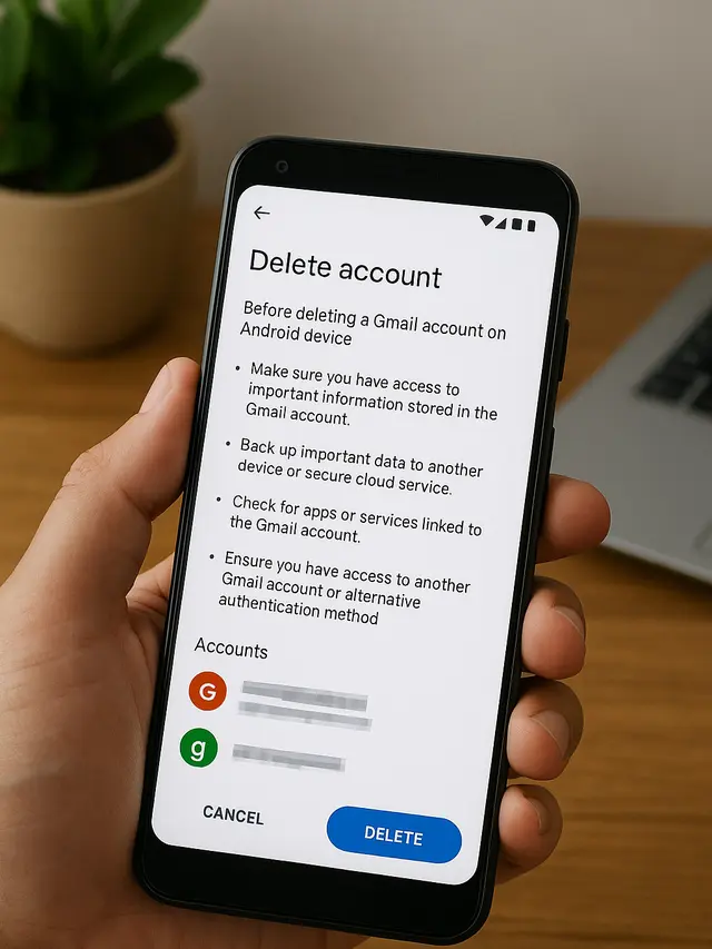 Cara Menghapus Salah Satu Akun Gmail di Android (Foto: ChatGPT)