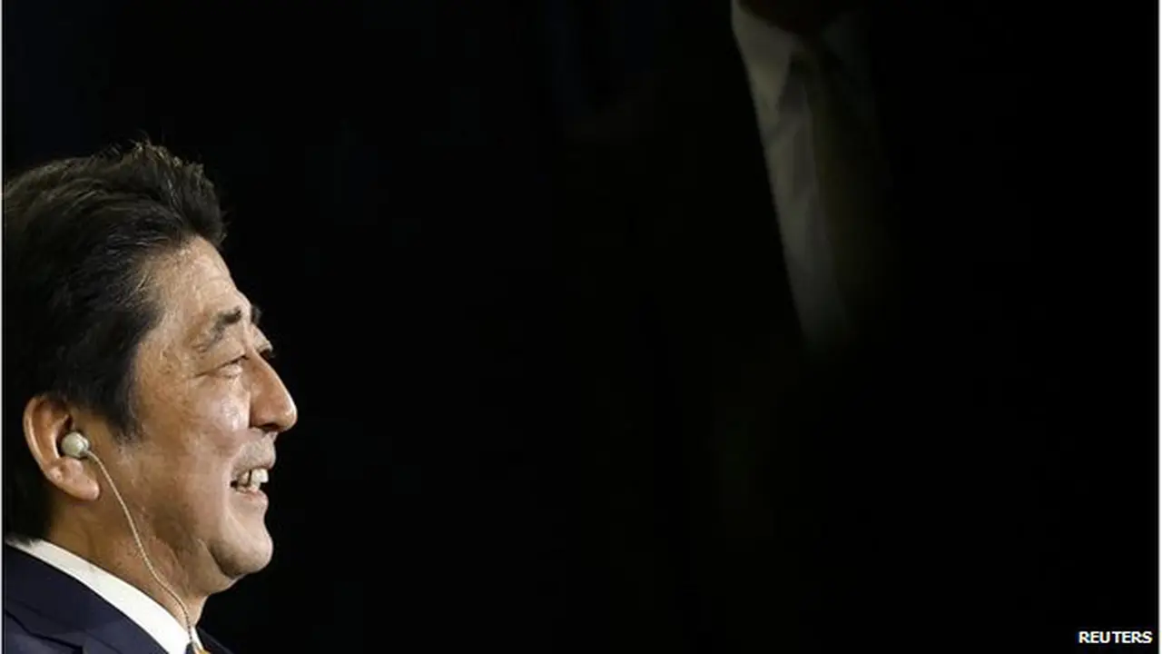 PM Shinzo Abe.