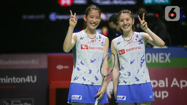 FOTO: Nami Matsuyama / Chiharu Shida Juara Ganda Putri Indonesia Open 2022