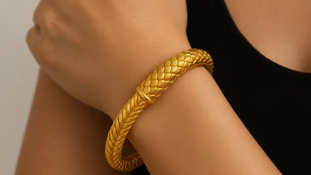 8 Model Gelang Emas Ulir Terbaru, Mewah dan Stylish untuk Tampil Elegan di Setiap Momen