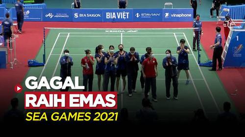 VIDEO: Kalahkan Indonesia, Thailand Raih Emas di Final Bulutangkis Putri SEA Games 2021