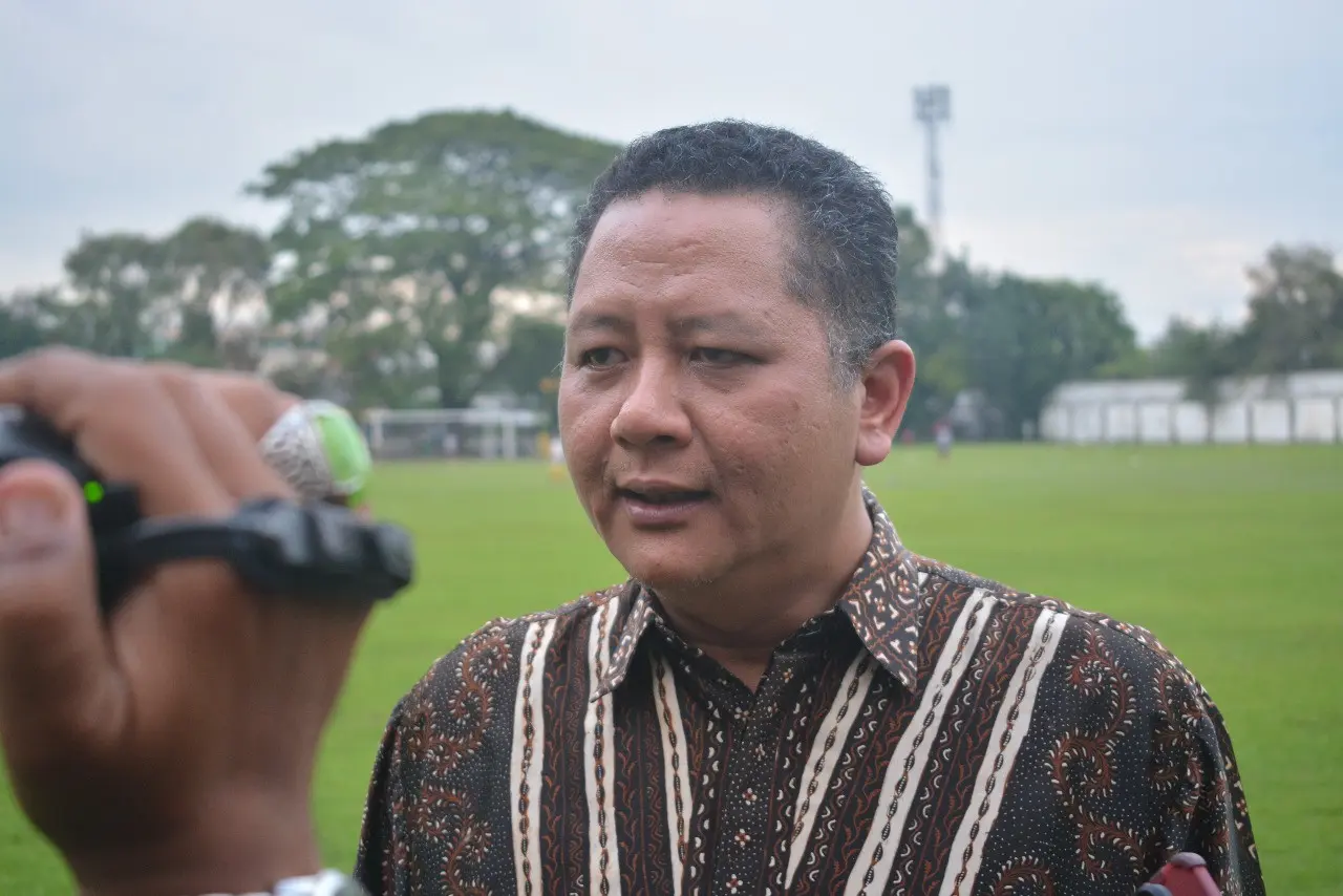 Wakil Walikota Surabaya, Wisnu Sakti Buana, inginkan Persebaya masih memakai GBT saat melakoni Piala Presiden 2018 (Liputan6.com/Dimas Angga P)