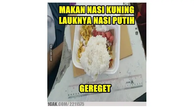 7 Menu Makanan Nyeleneh Campur Nasi Ini Bikin Geleng Kepala