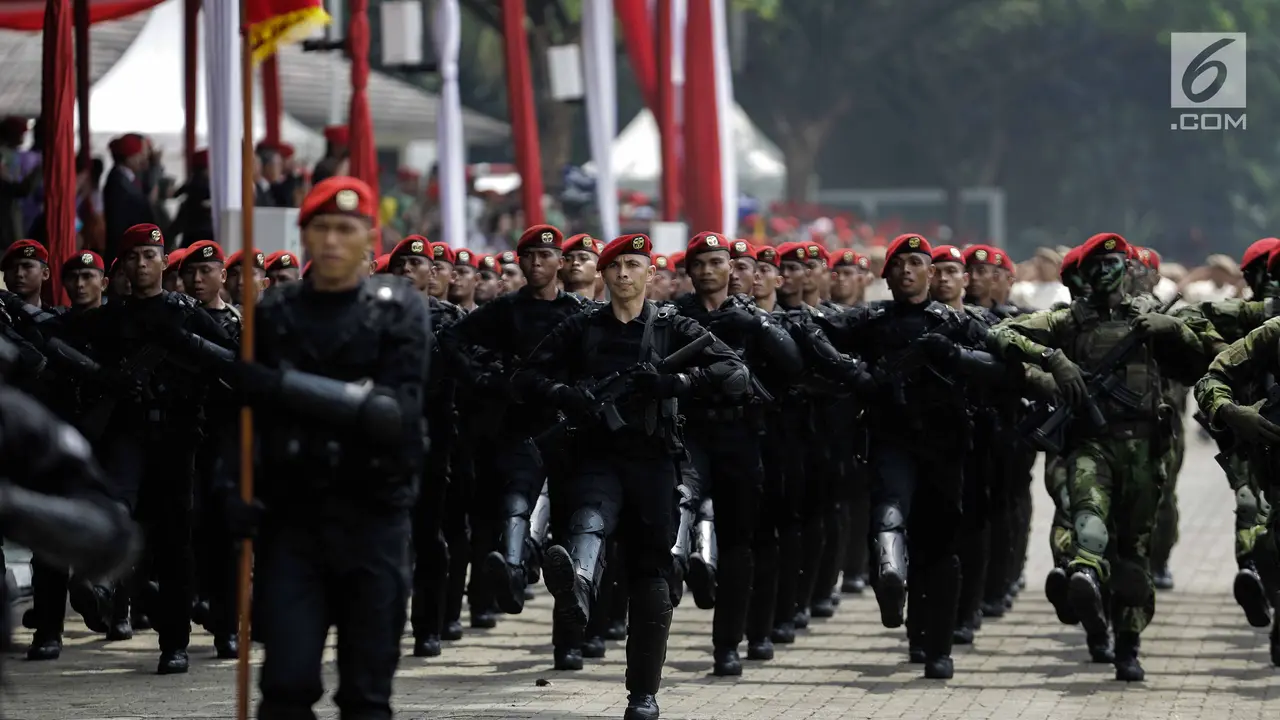 Defile Pasukan Kopassus