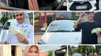 Para pemenang Mobil Toyota Agya Rp1 dari Flash Sale Rp1 Shopee