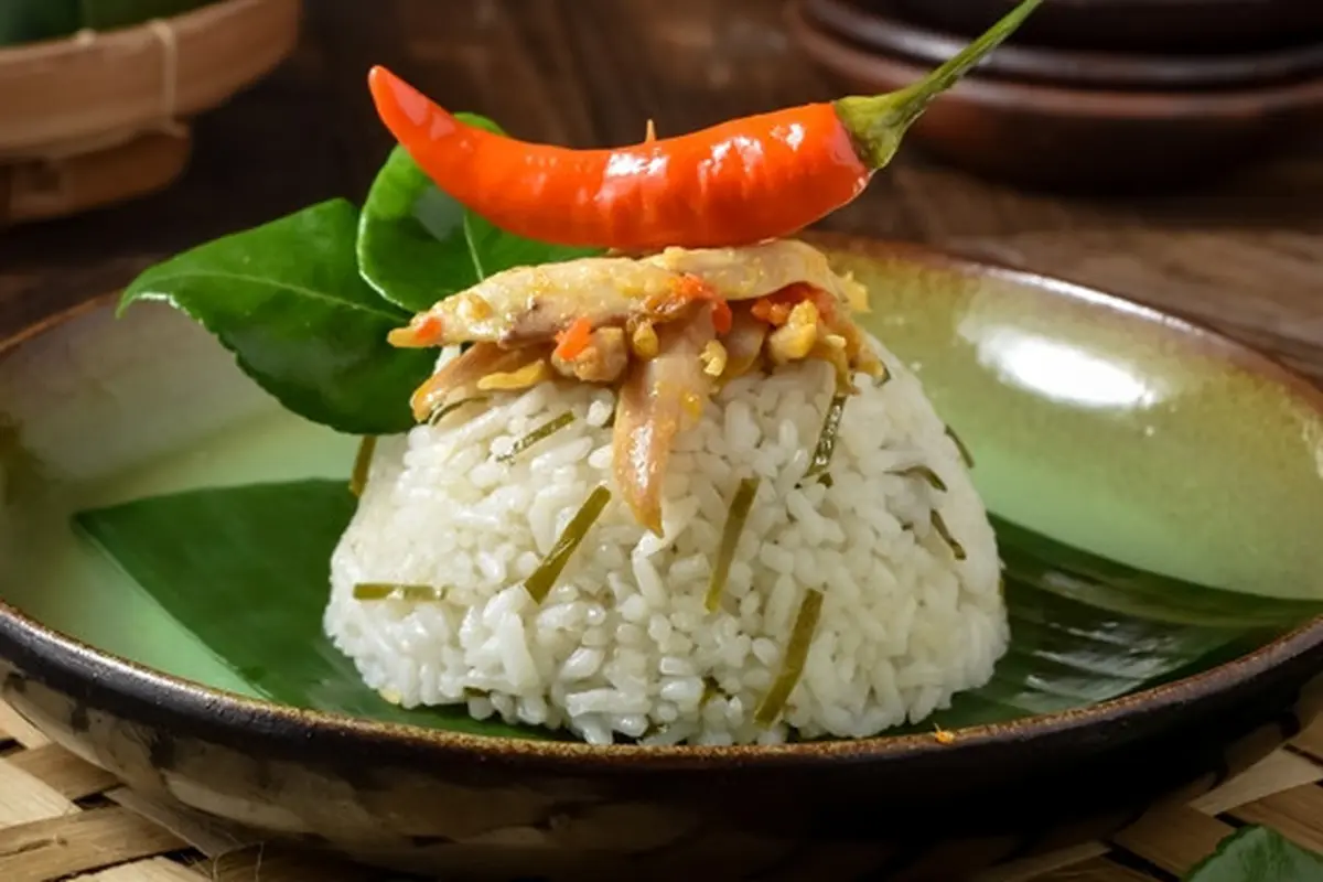 nasi daun jeruk