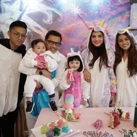 Ashanty dan Anang Hermansyah merayakan ulang tahun Arsy yang ketiga di Bangkok, Thailand (Instagram/@ashanty_ash)