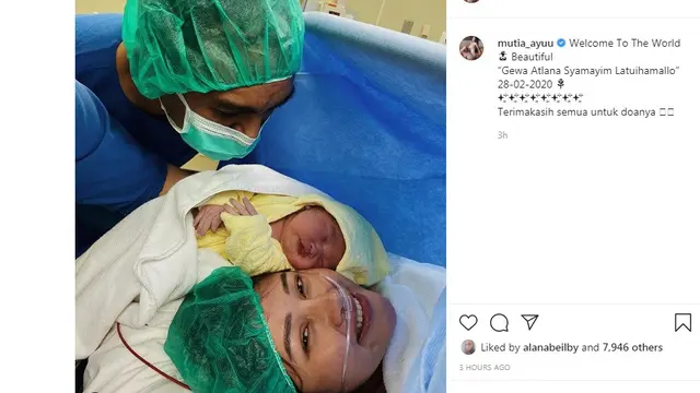 Glenn Fredly dan Mutia Ayu (Foto: Instagram/@mutia_ayuu)