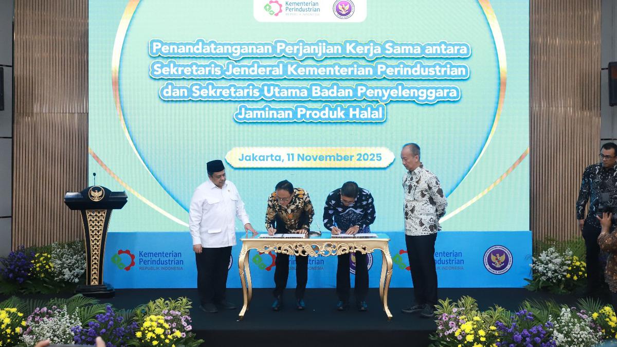 BPJPH-Kemenperin Kebut Sertifikasi Halal Produk Industri