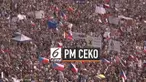 Aksi unjuk rasa besar-besaran digelar di Praha Republik Ceko hari Minggu (23/6). Ratusan ribu demonstran menuntut Perdana Menteri Ceko Andrej Babis segera mundur.