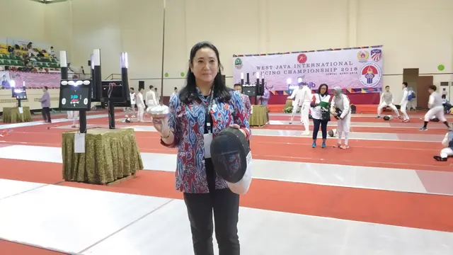 Asyanti Rozana Thalib, Ketua Pelaksana Kejuaraan West Java International Fencing Championship 2018