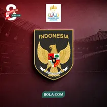 SEA Games 2023 - Logo Timnas Indonesia (Bola.com/Decika Fatmawaty)