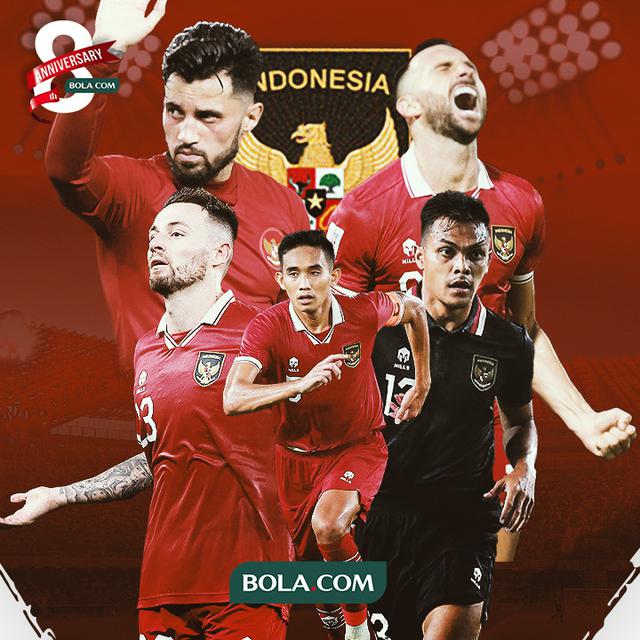 Timnas Indonesia - Marc Klok, Stefano Lilipaly, Rizky Ridho, Rachmat Irianto, Ilija Spasojevic