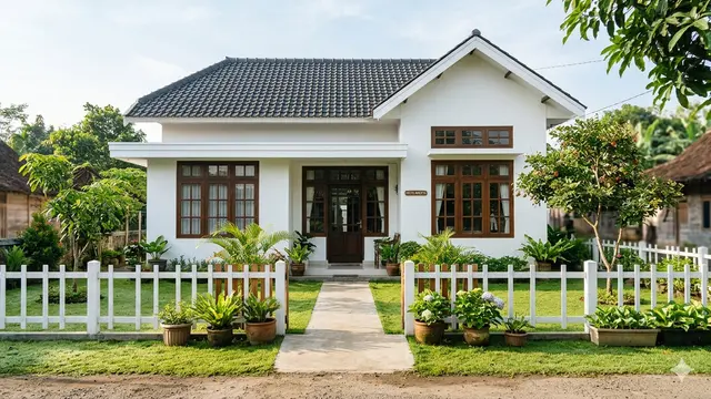 Desain Rumah Tempo Dulu yang Tetap Minimalis. Gemini