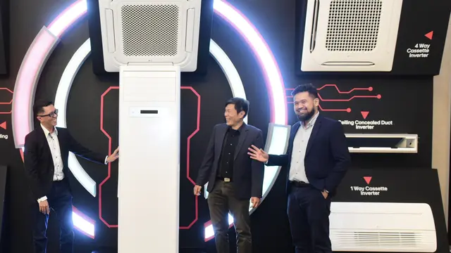 Varian baru AC komersial LG di 2025