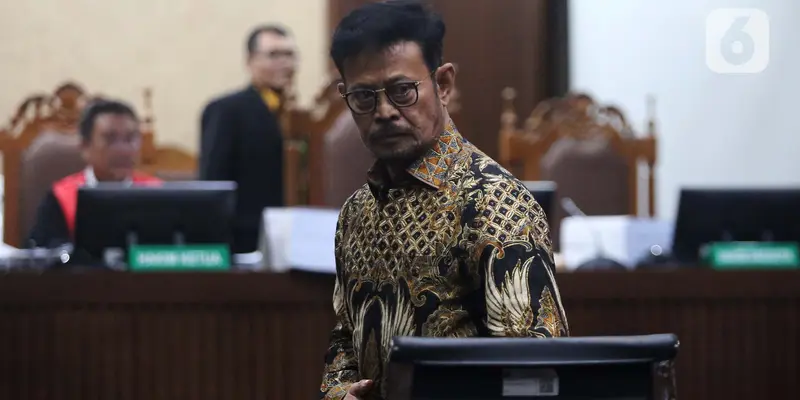 Syahrul Yasin Limpo Dituntut Hukuman 12 Tahun Penjara